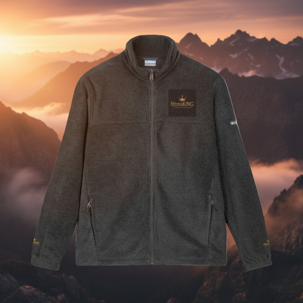 Embroidery Fleece Jacket — "HitmaKING: Creating God's Story"