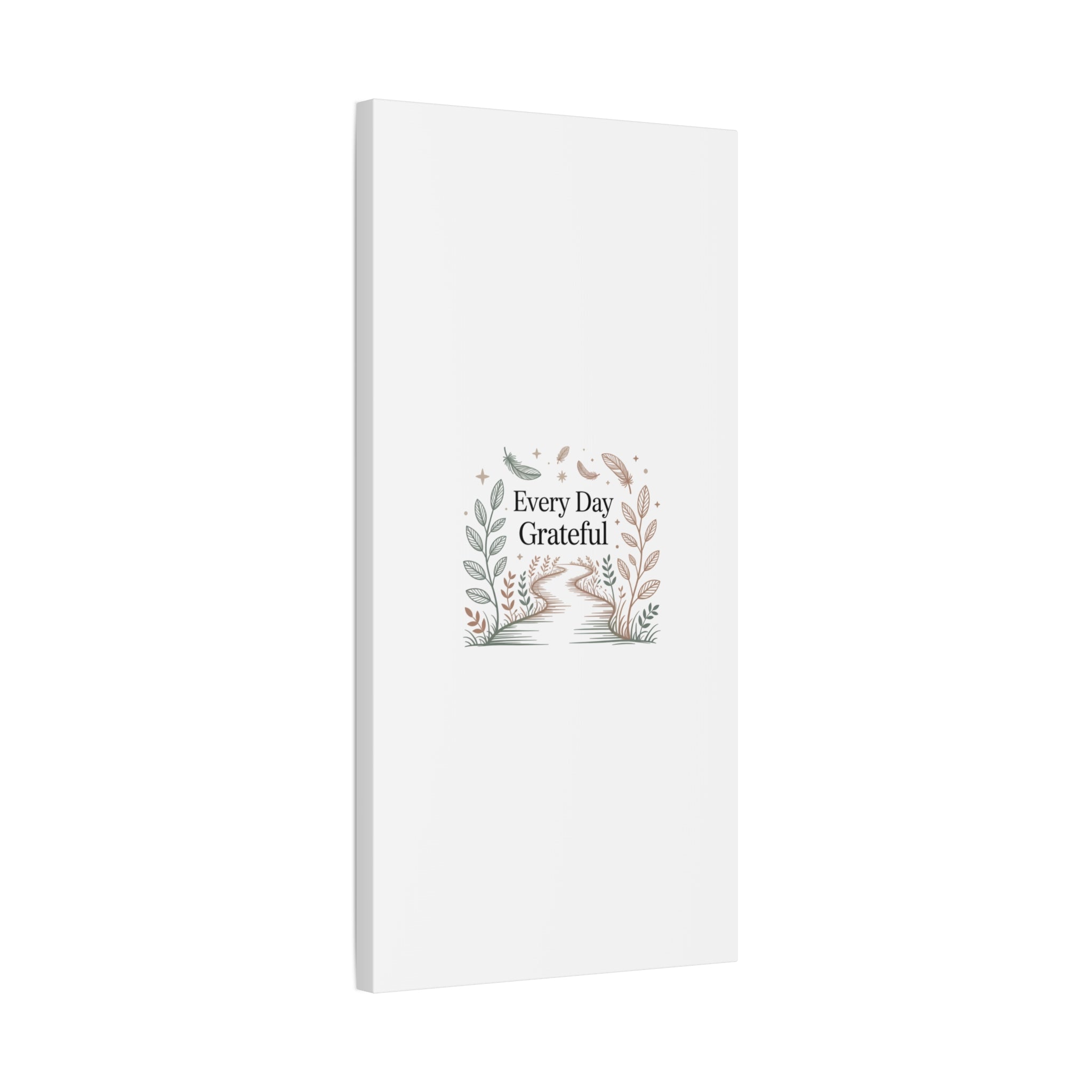 Every Day Grateful Canvas | Soft Everyday Grace Decor, Prayer Corner Art