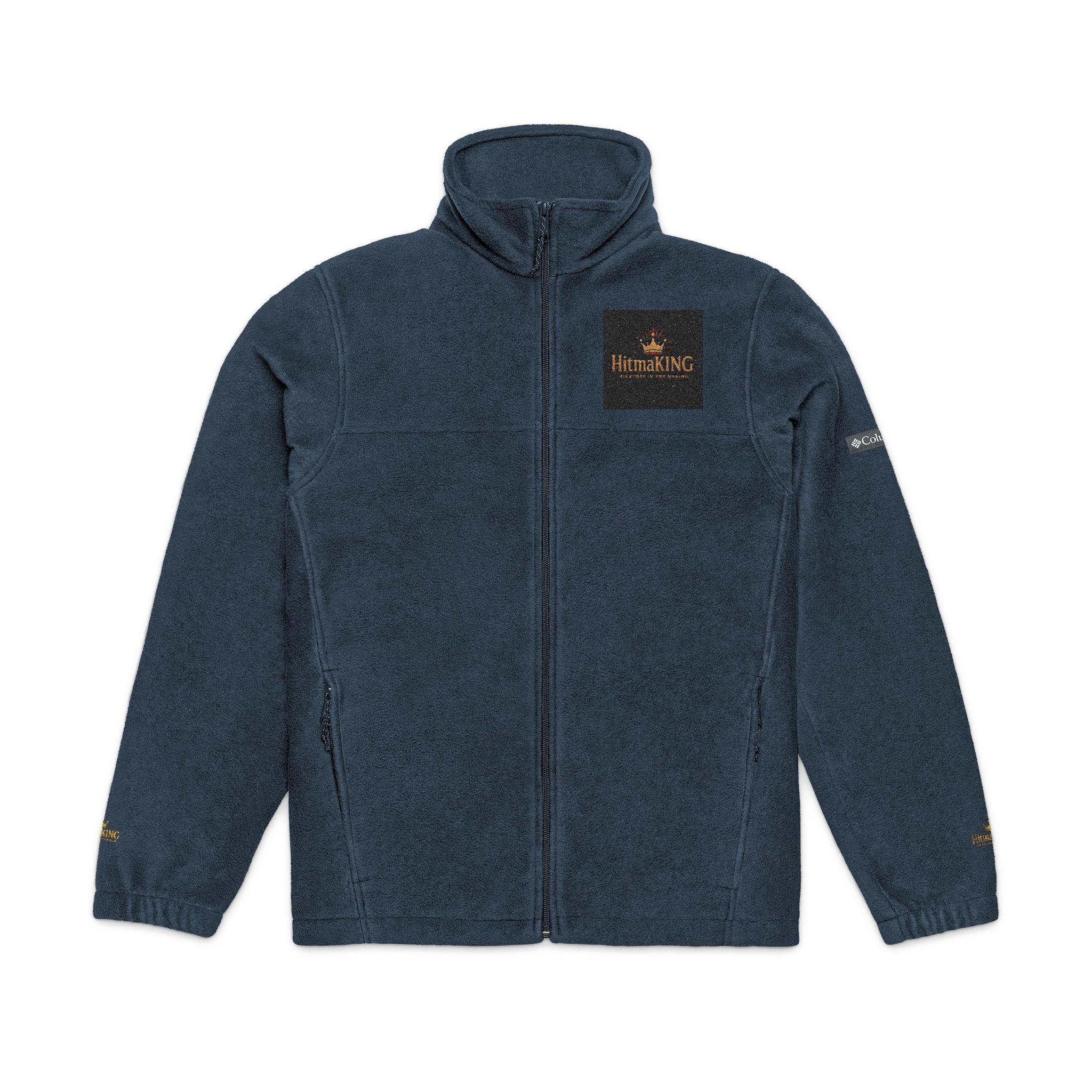 Embroidery Fleece Jacket — "HitmaKING: Creating God's Story"