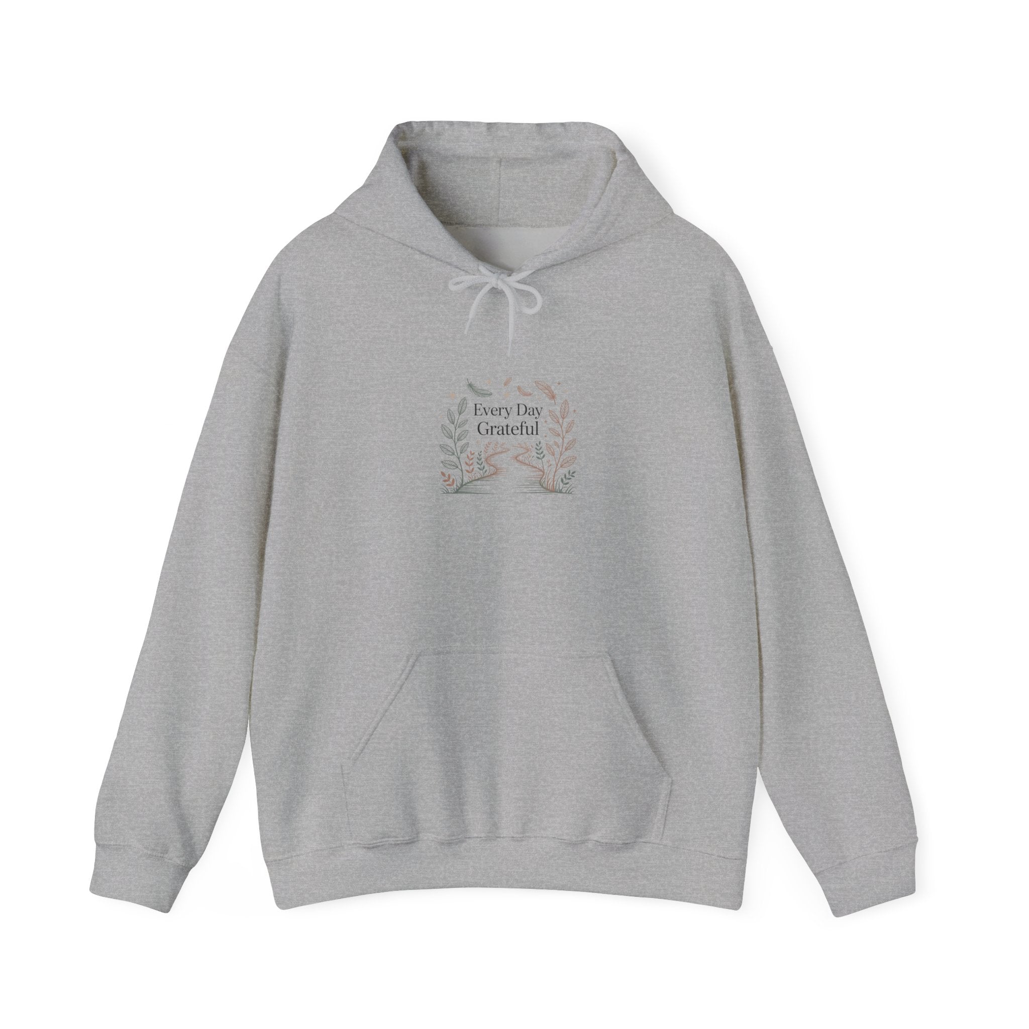 everyday grace hoodie | faith affirmation design, gentle spiritual sweatshirt