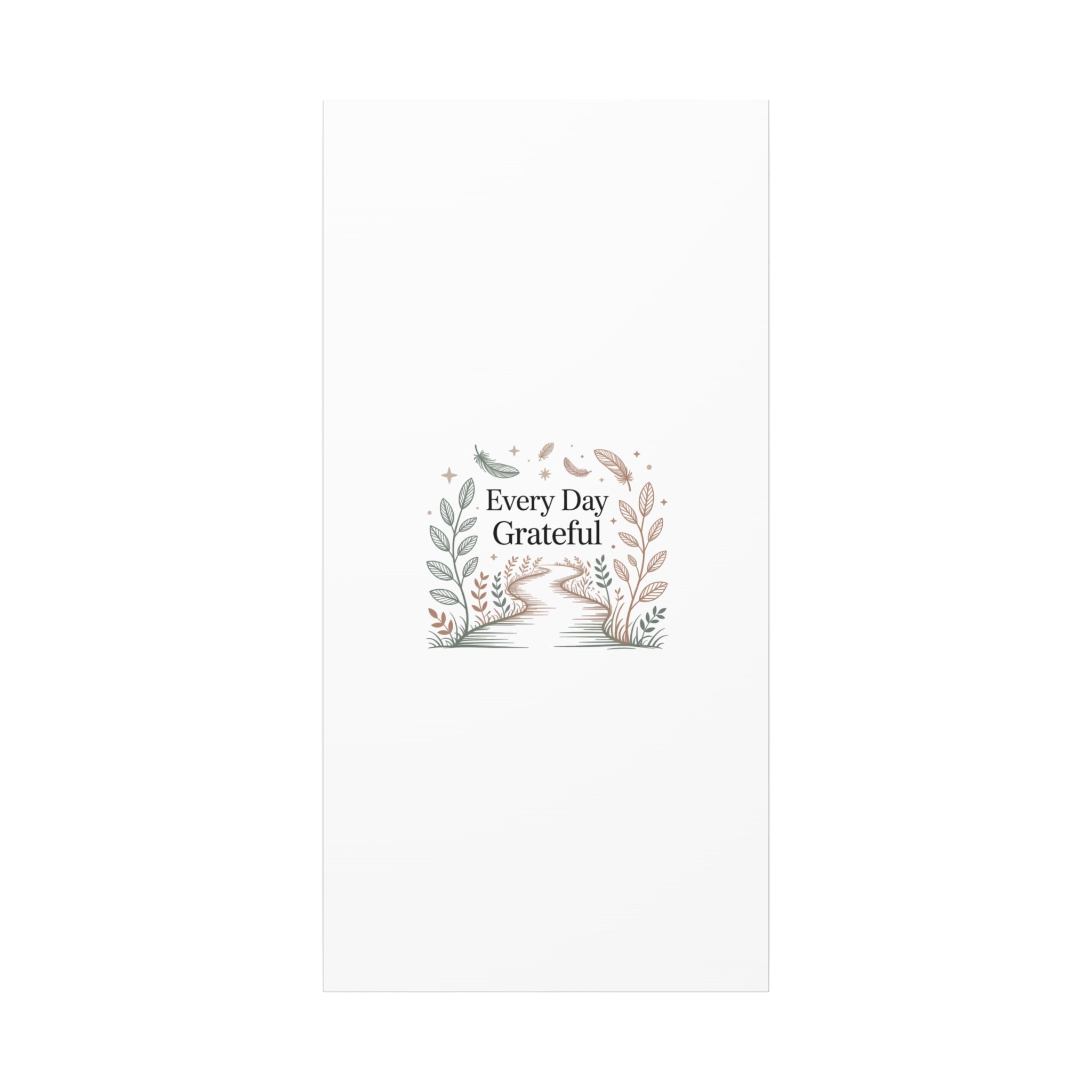 Every Day Grateful Canvas | Soft Everyday Grace Decor, Prayer Corner Art