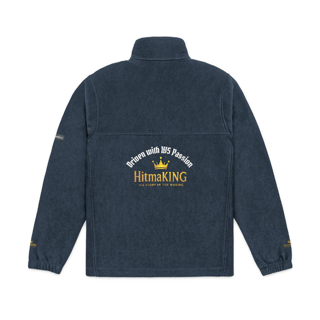 Embroidery Fleece Jacket — "HitmaKING: Creating God's Story"