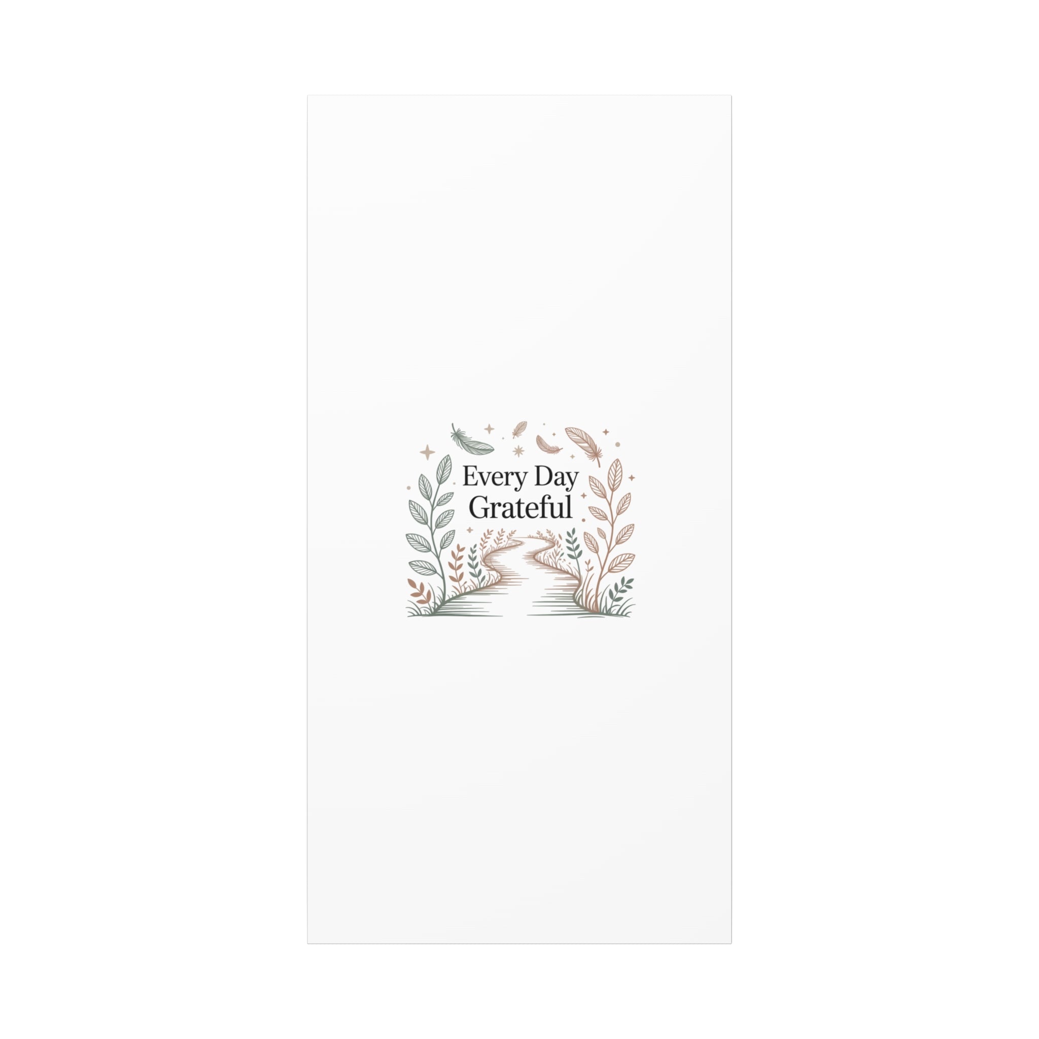 Every Day Grateful Canvas | Soft Everyday Grace Decor, Prayer Corner Art