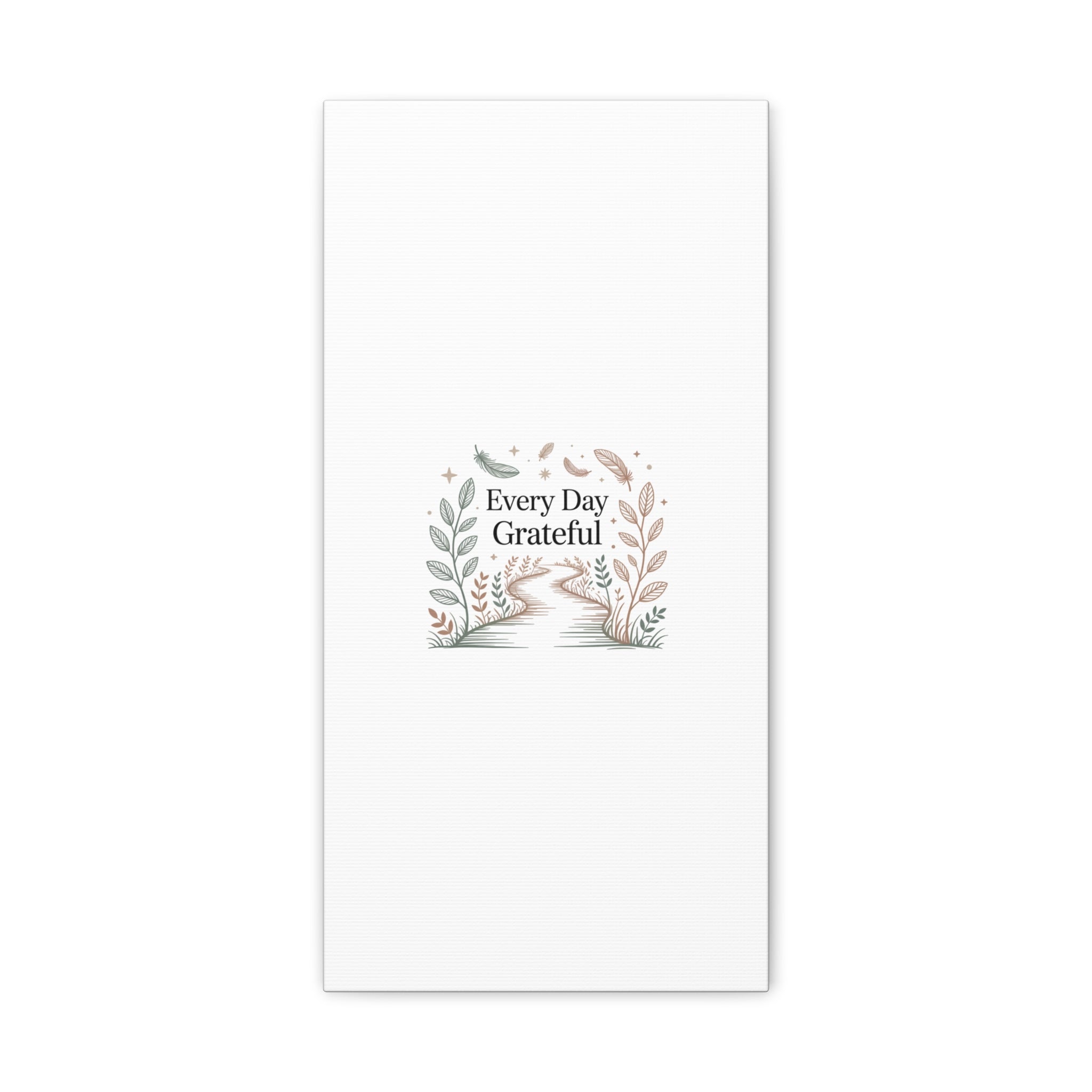Every Day Grateful Canvas | Soft Everyday Grace Decor, Prayer Corner Art