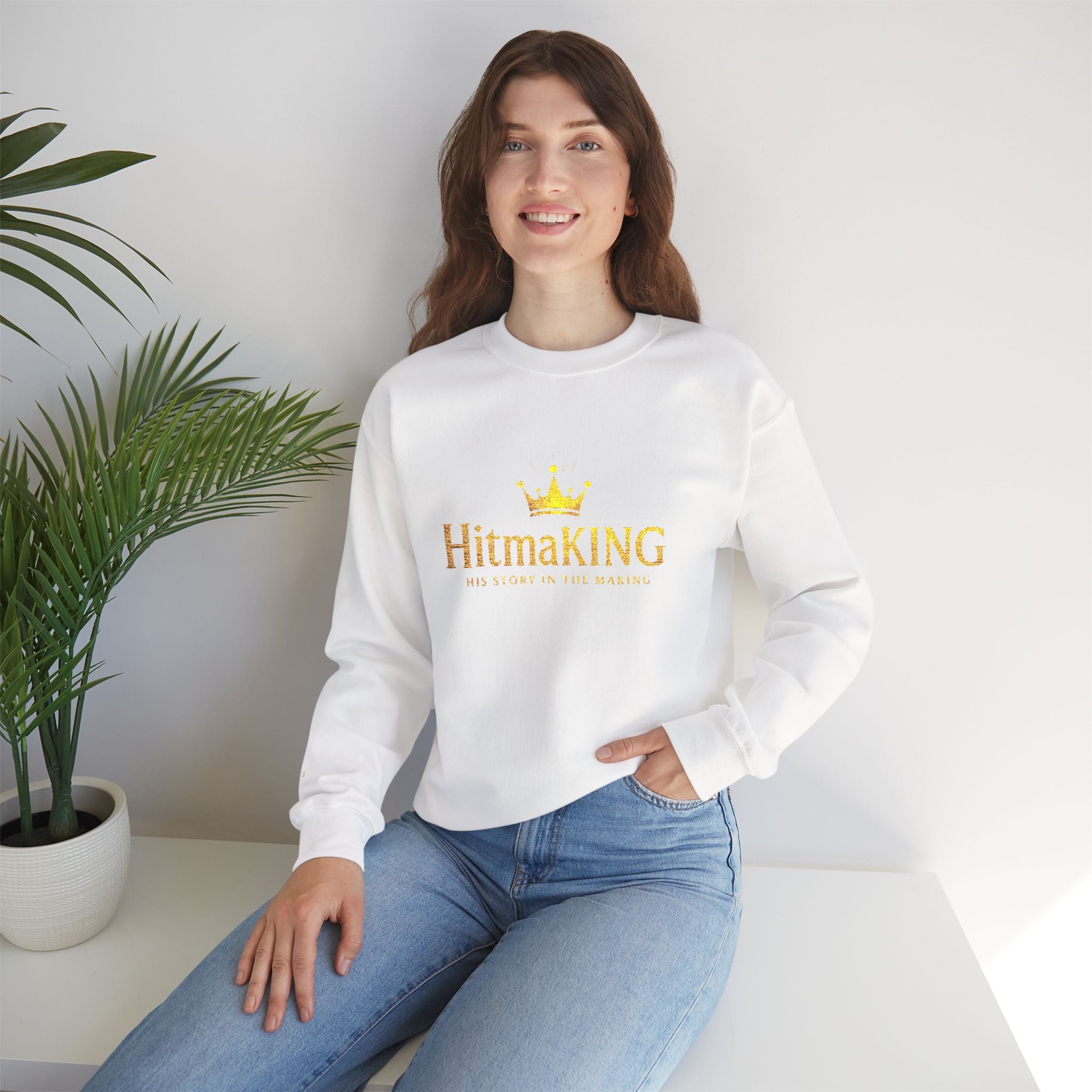 HitmaKING 'Christ‑Like Consciousness' Crewneck Sweatshirt — New Earth Vibes