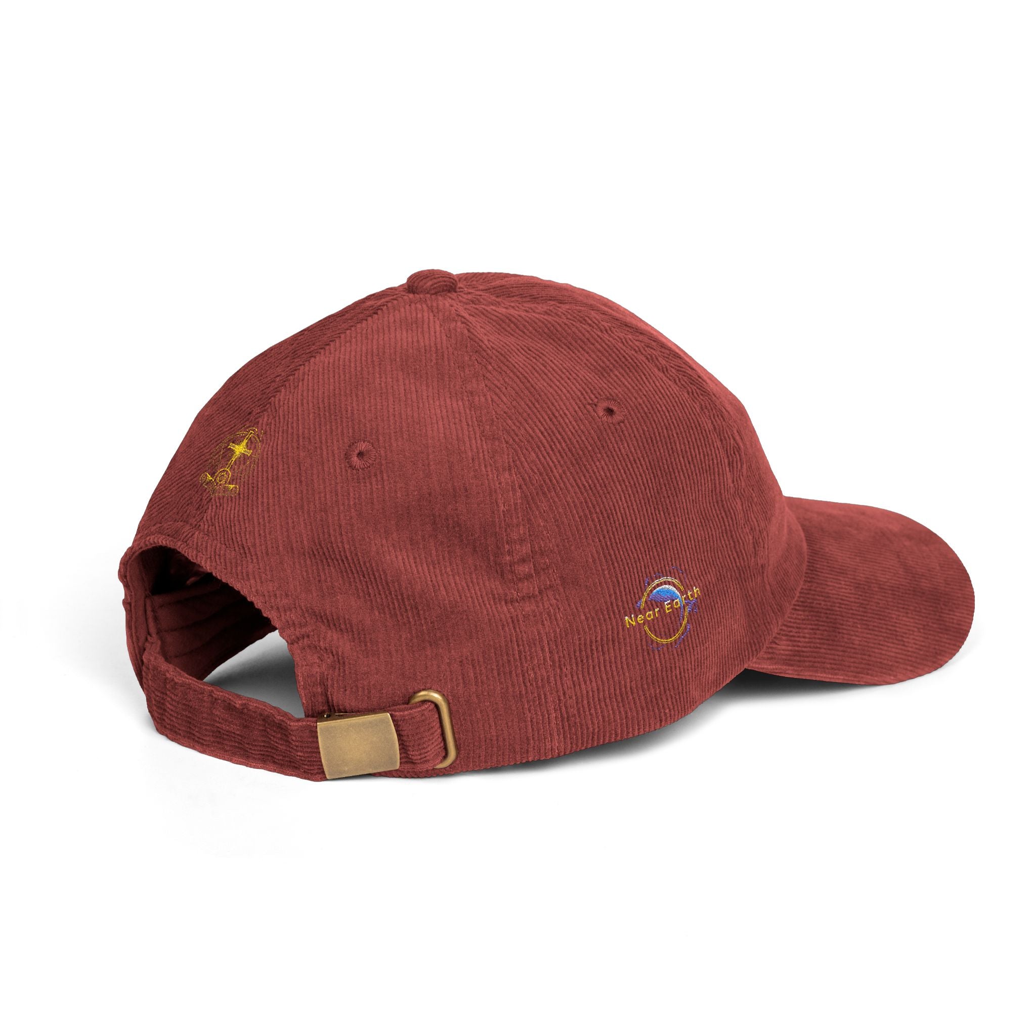 HitmaKING Corduroy Embroidered Cap — Vintage King Crown Logo