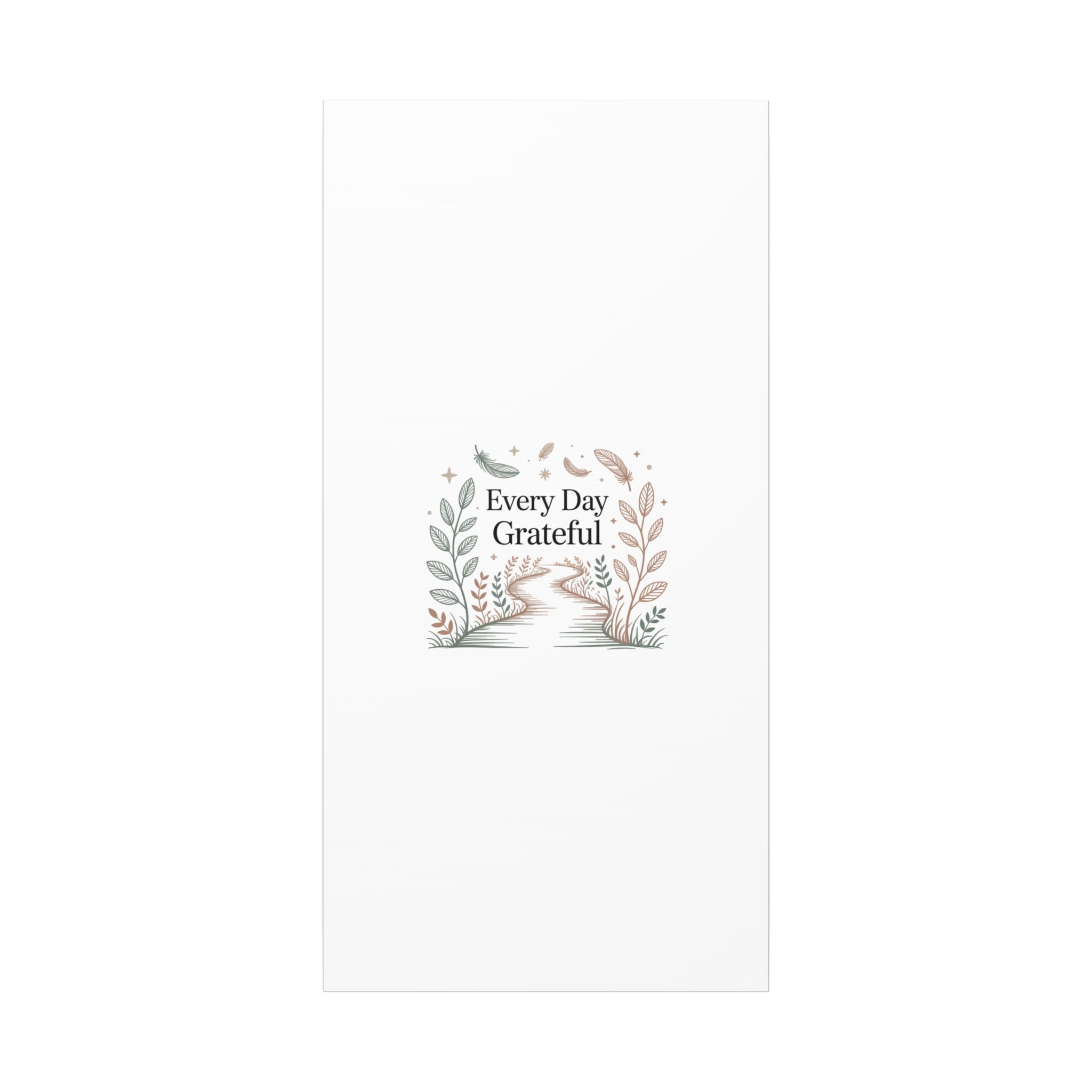 Every Day Grateful Canvas | Soft Everyday Grace Decor, Prayer Corner Art