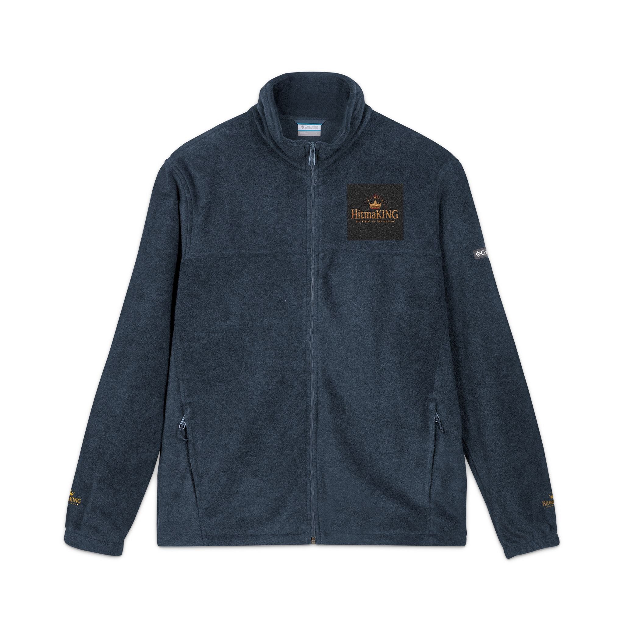 Embroidery Fleece Jacket — "HitmaKING: Creating God's Story"