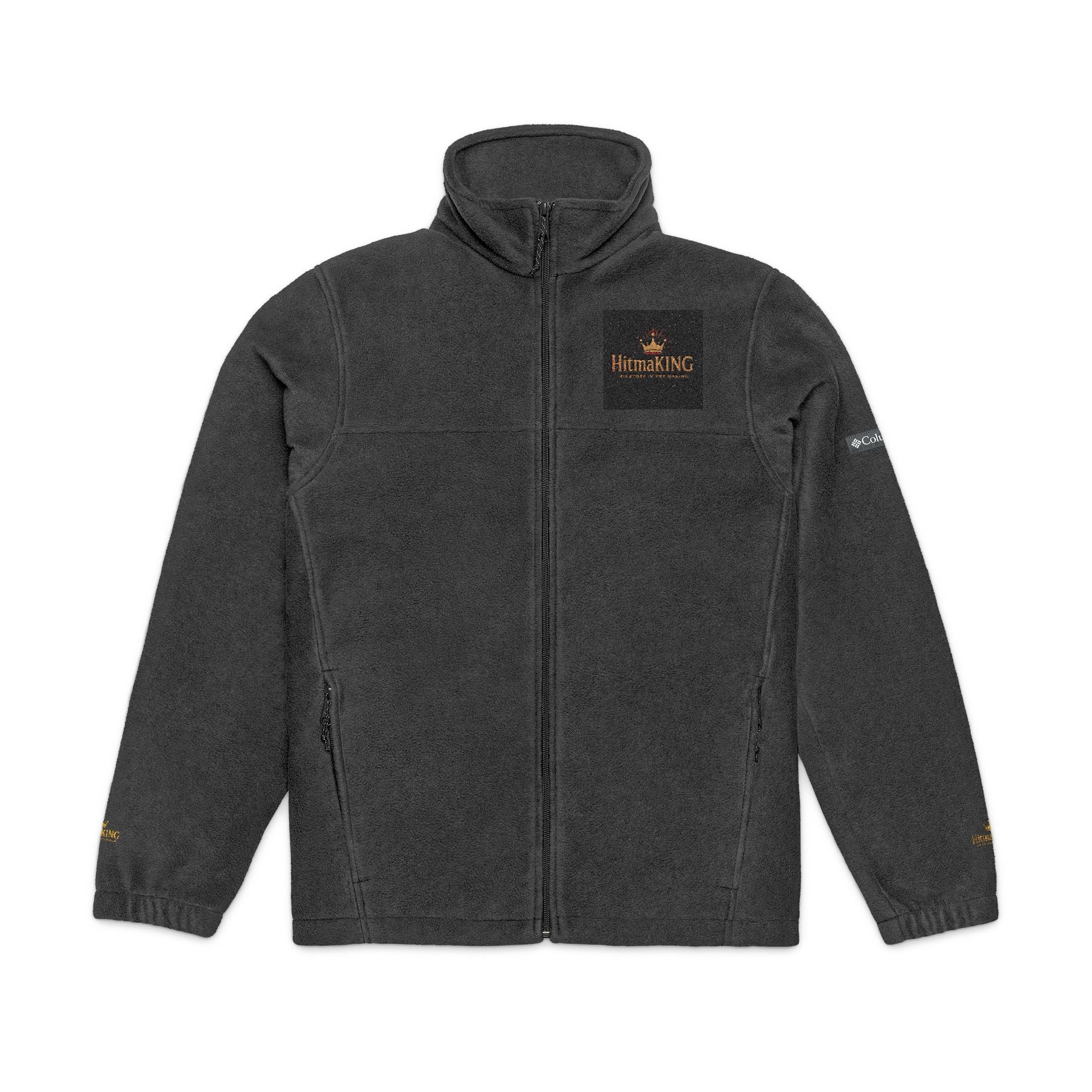 Embroidery Fleece Jacket — "HitmaKING: Creating God's Story"