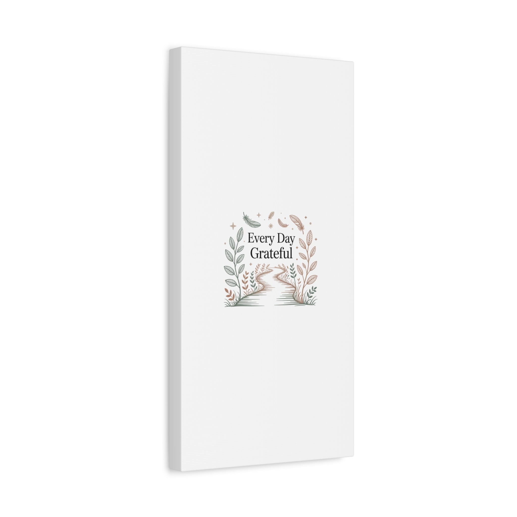 Every Day Grateful Canvas | Soft Everyday Grace Decor, Prayer Corner Art