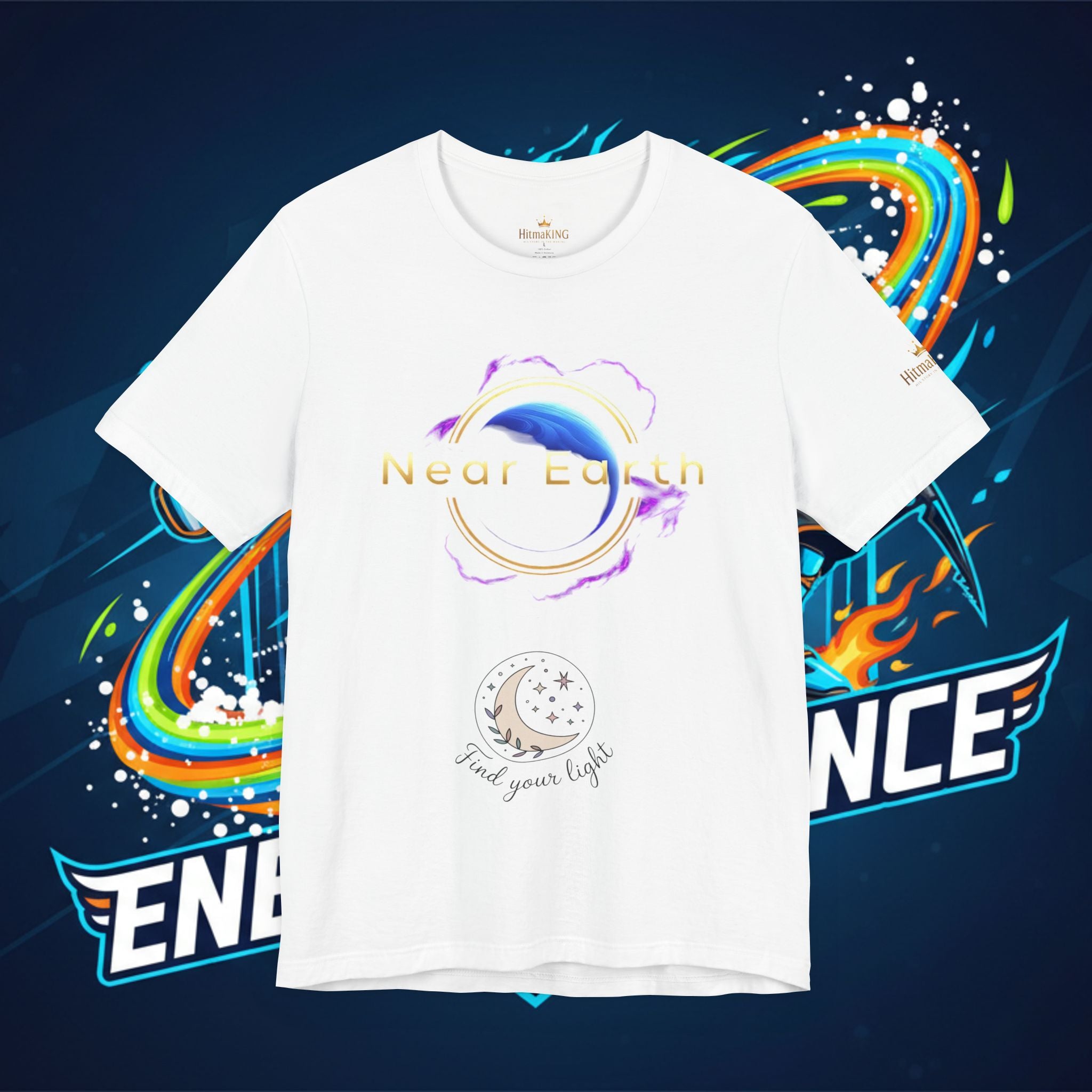 Minimal Moon Phase Tee | Celestial Constellation Shirt