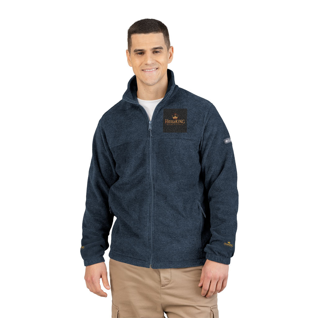 Embroidery Fleece Jacket — "HitmaKING: Creating God's Story"