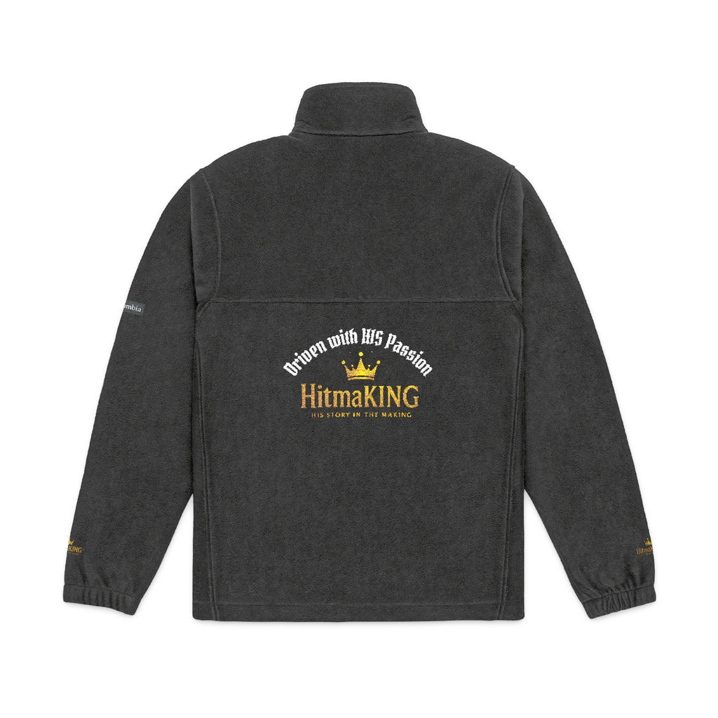 Embroidery Fleece Jacket — "HitmaKING: Creating God's Story"