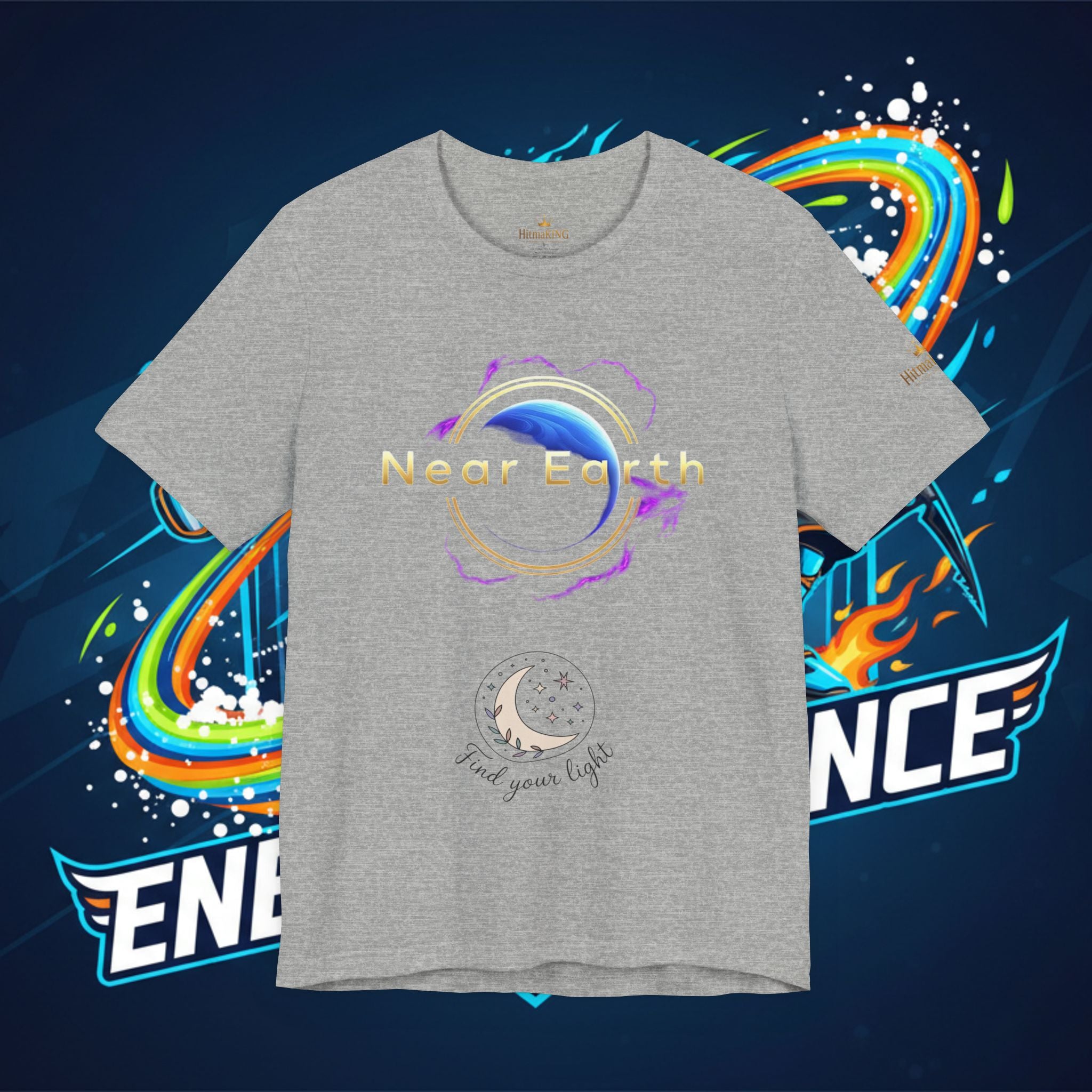 Minimal Moon Phase Tee | Celestial Constellation Shirt