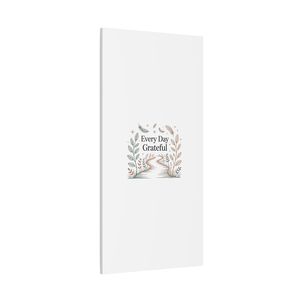Every Day Grateful Canvas | Soft Everyday Grace Decor, Prayer Corner Art