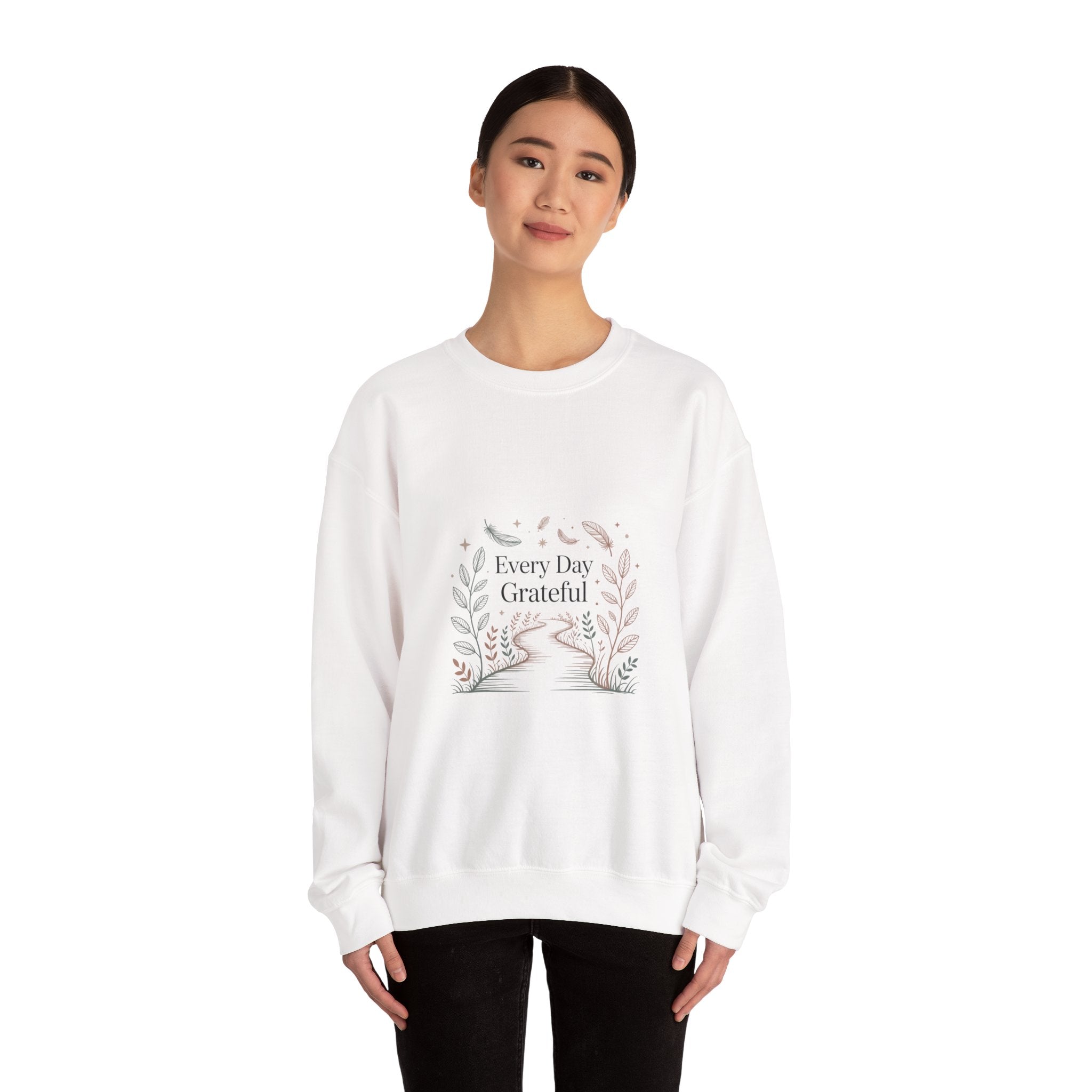 Every Day Grateful Sweatshirt | soft everyday faith, gratitude affirmation