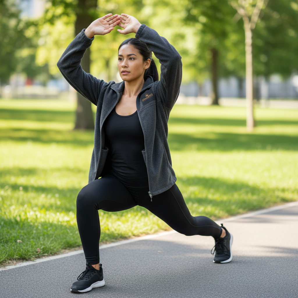 Embroidery Fleece Jacket — "HitmaKING: Creating God's Story"