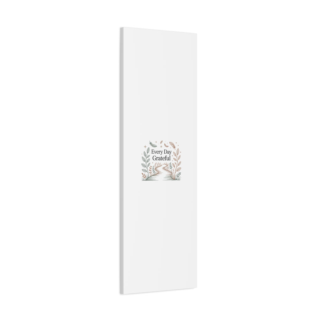 Every Day Grateful Canvas | Soft Everyday Grace Decor, Prayer Corner Art