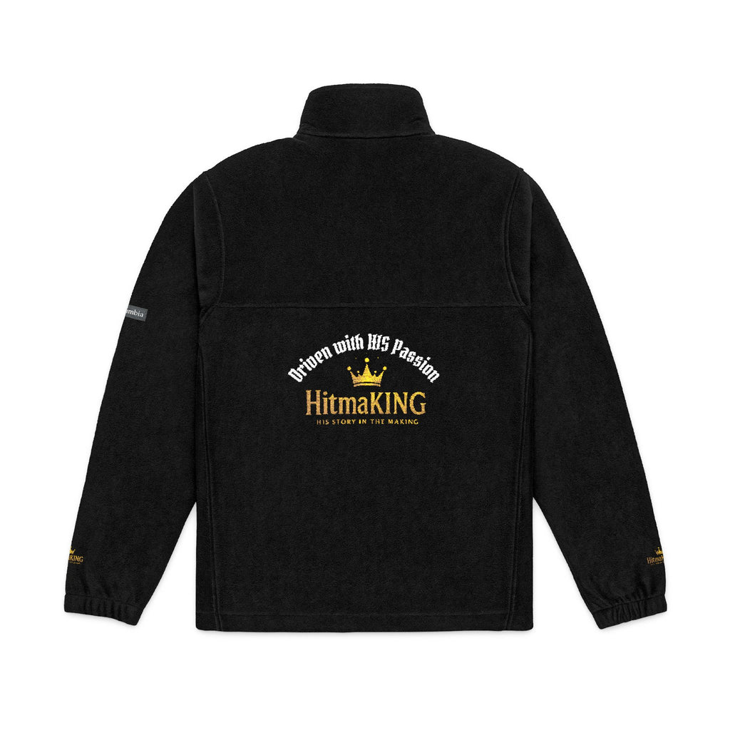 Embroidery Fleece Jacket — "HitmaKING: Creating God's Story"