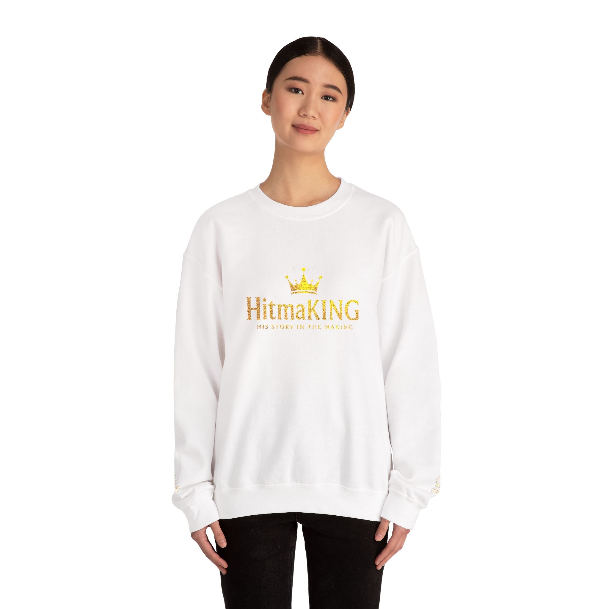 HitmaKING 'Christ‑Like Consciousness' Crewneck Sweatshirt — New Earth Vibes