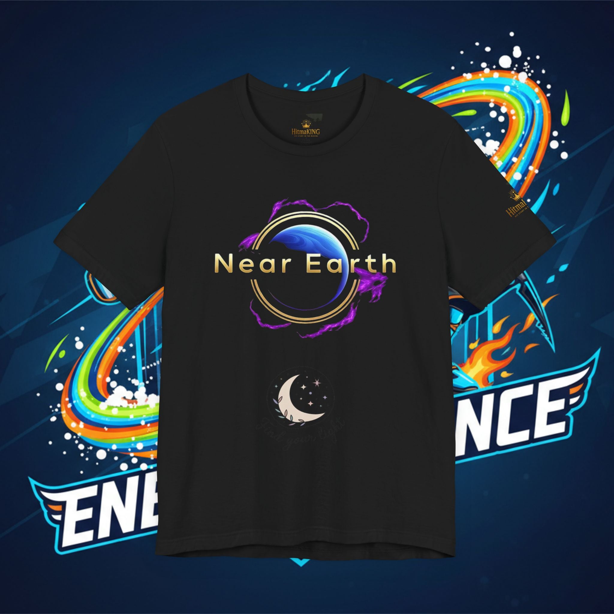 Minimal Moon Phase Tee | Celestial Constellation Shirt