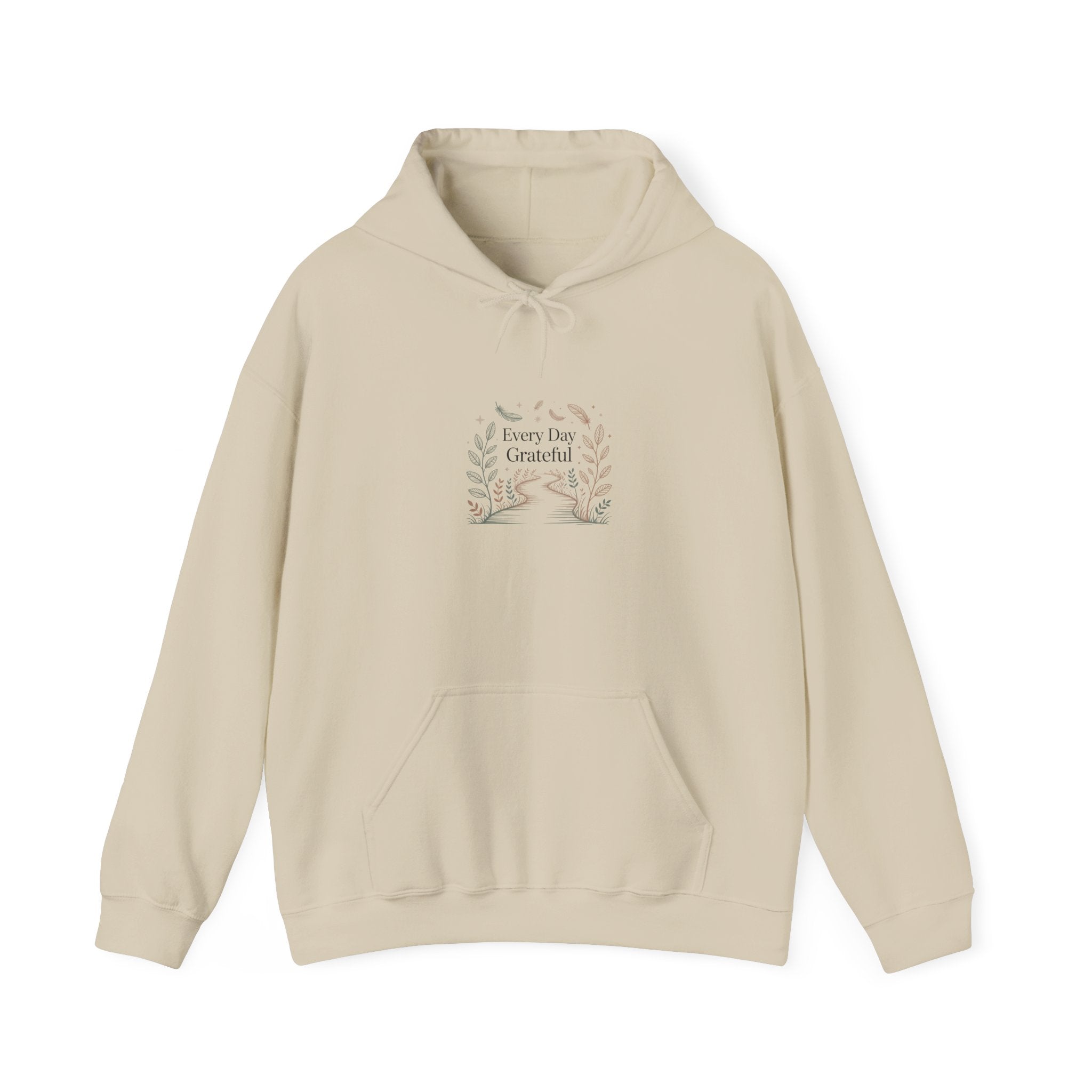 everyday grace hoodie | faith affirmation design, gentle spiritual sweatshirt