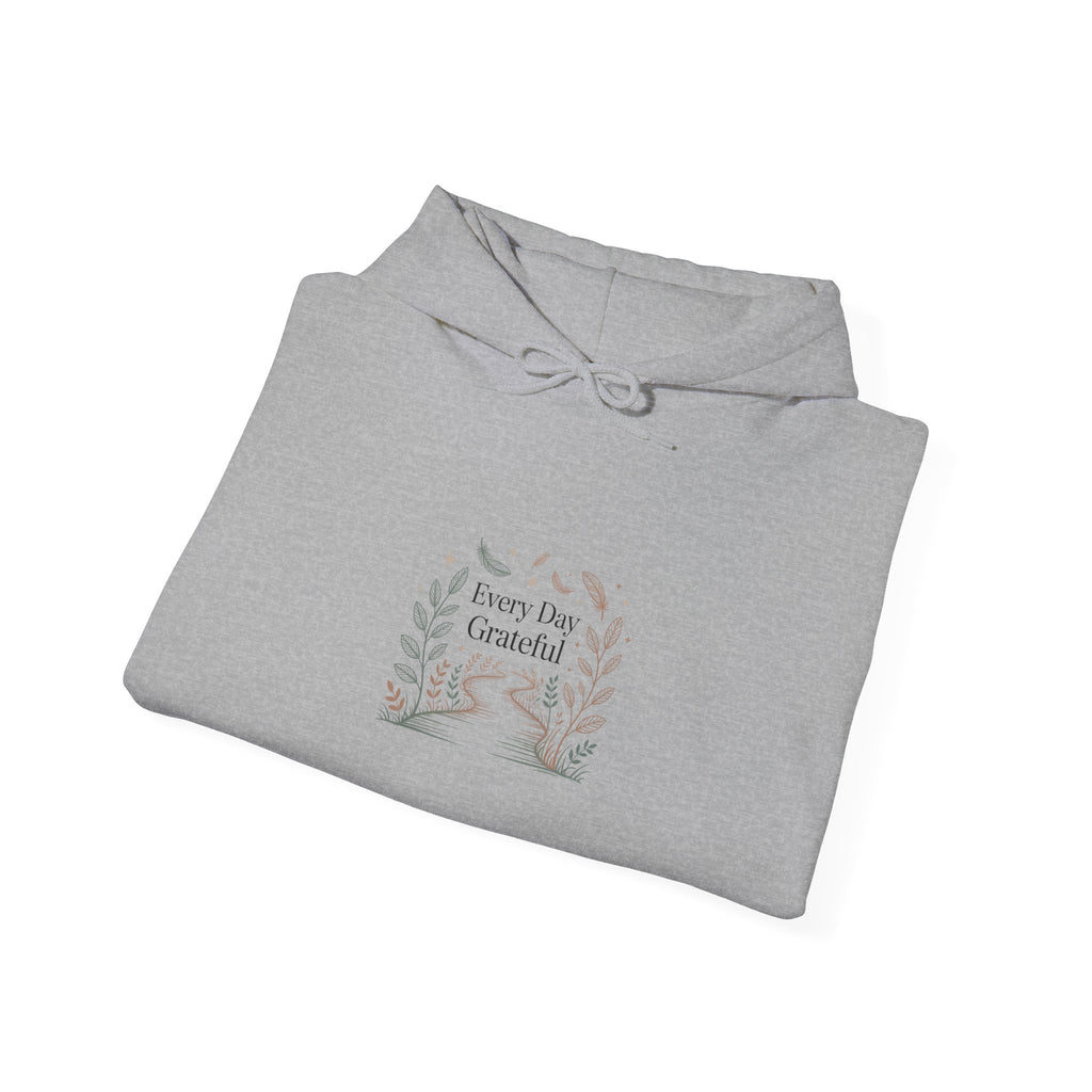 everyday grace hoodie | faith affirmation design, gentle spiritual sweatshirt