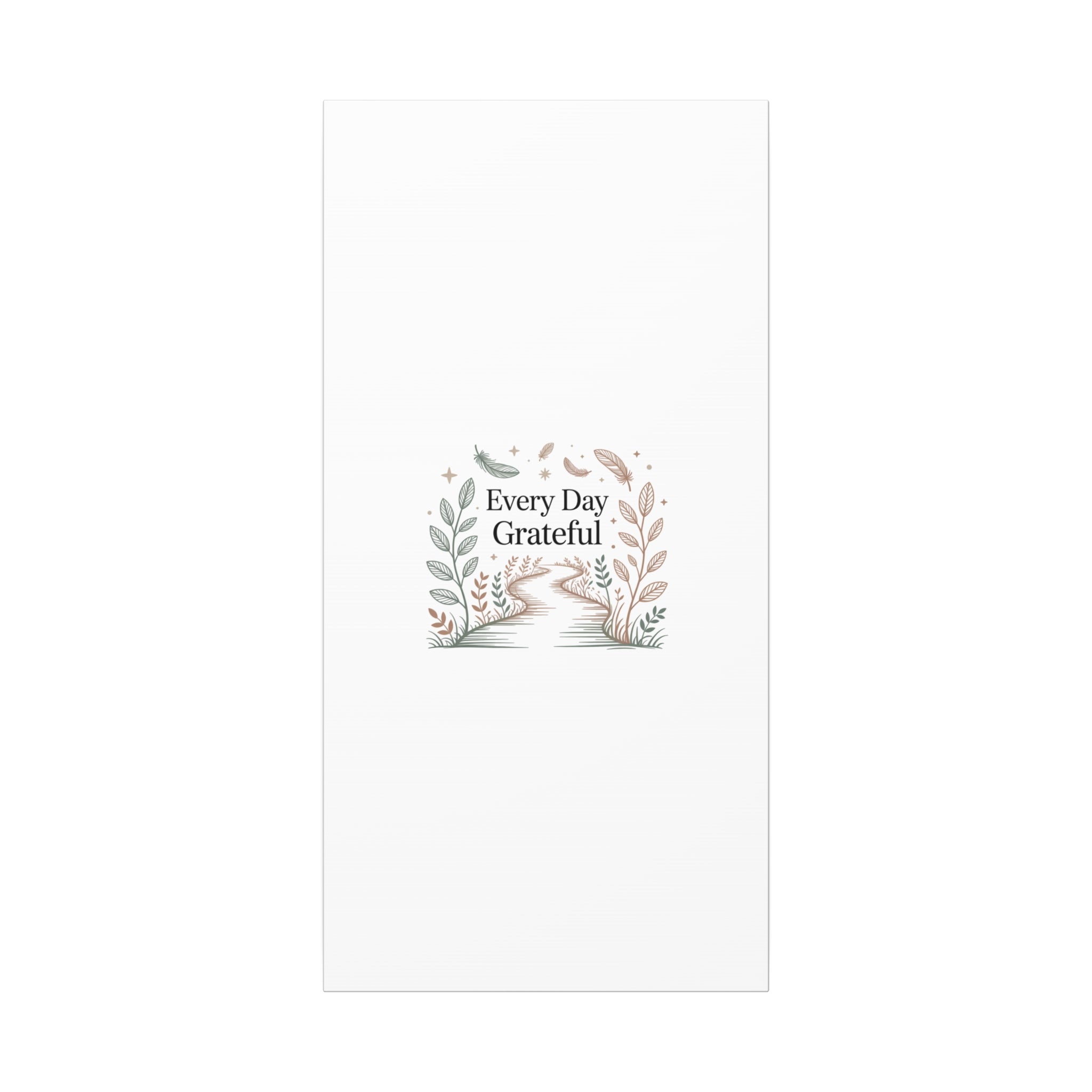Every Day Grateful Canvas | Soft Everyday Grace Decor, Prayer Corner Art